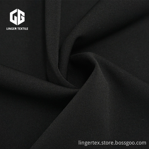 Polyester And Spandex 50*50 Composite Yarn Roma Fabric